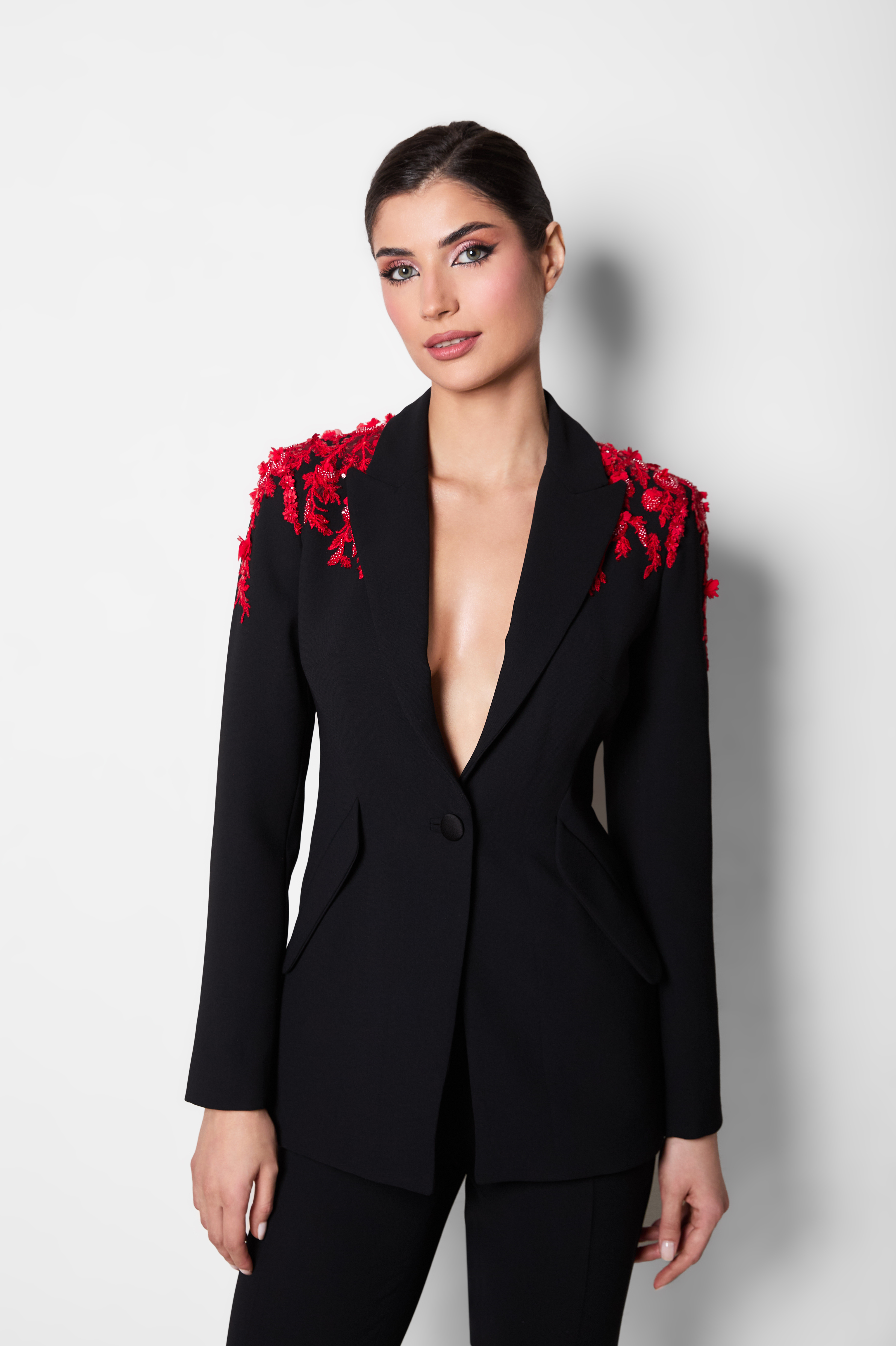 RED PIANO SUIT