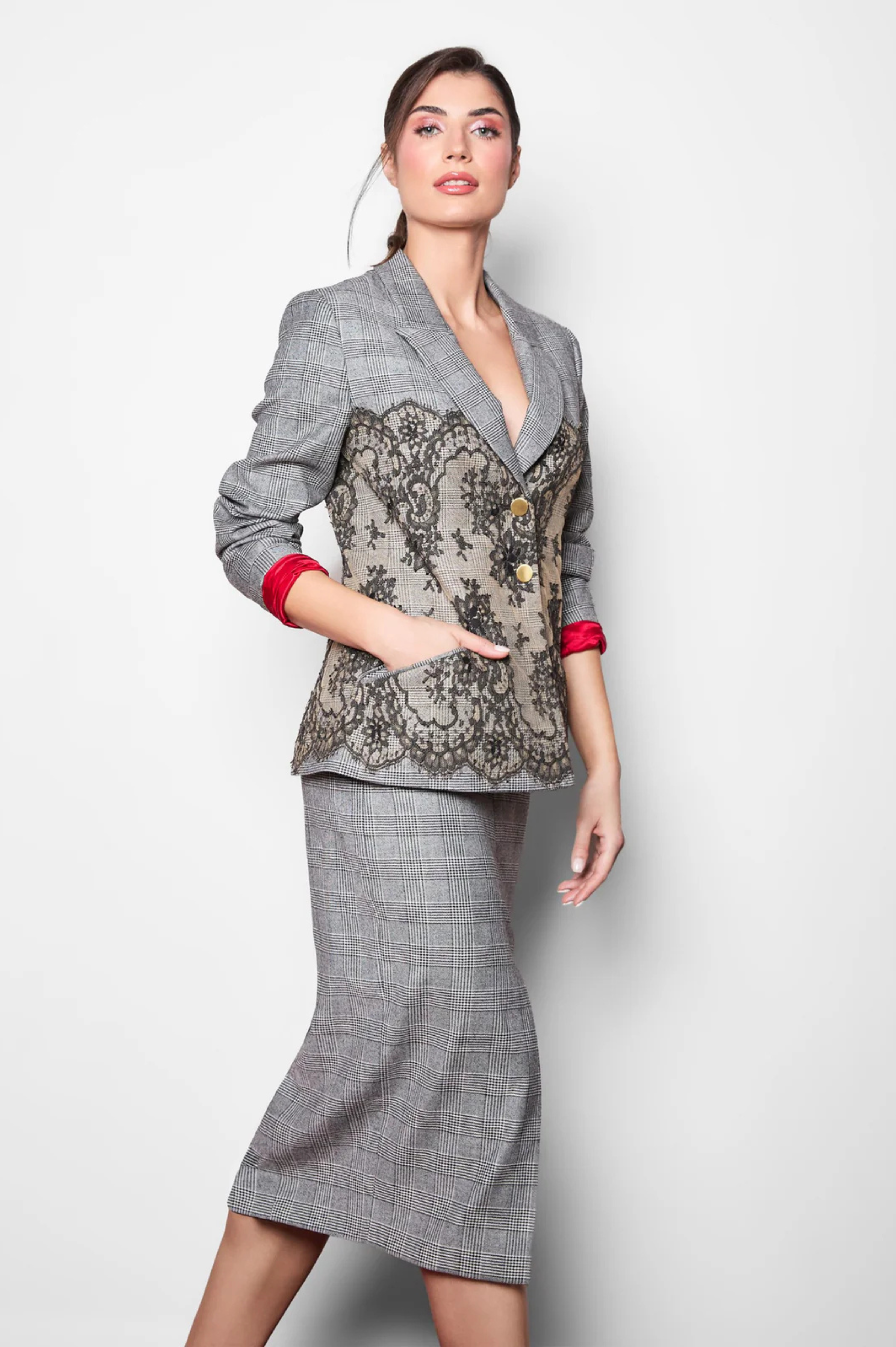 CORSAGE JACKET