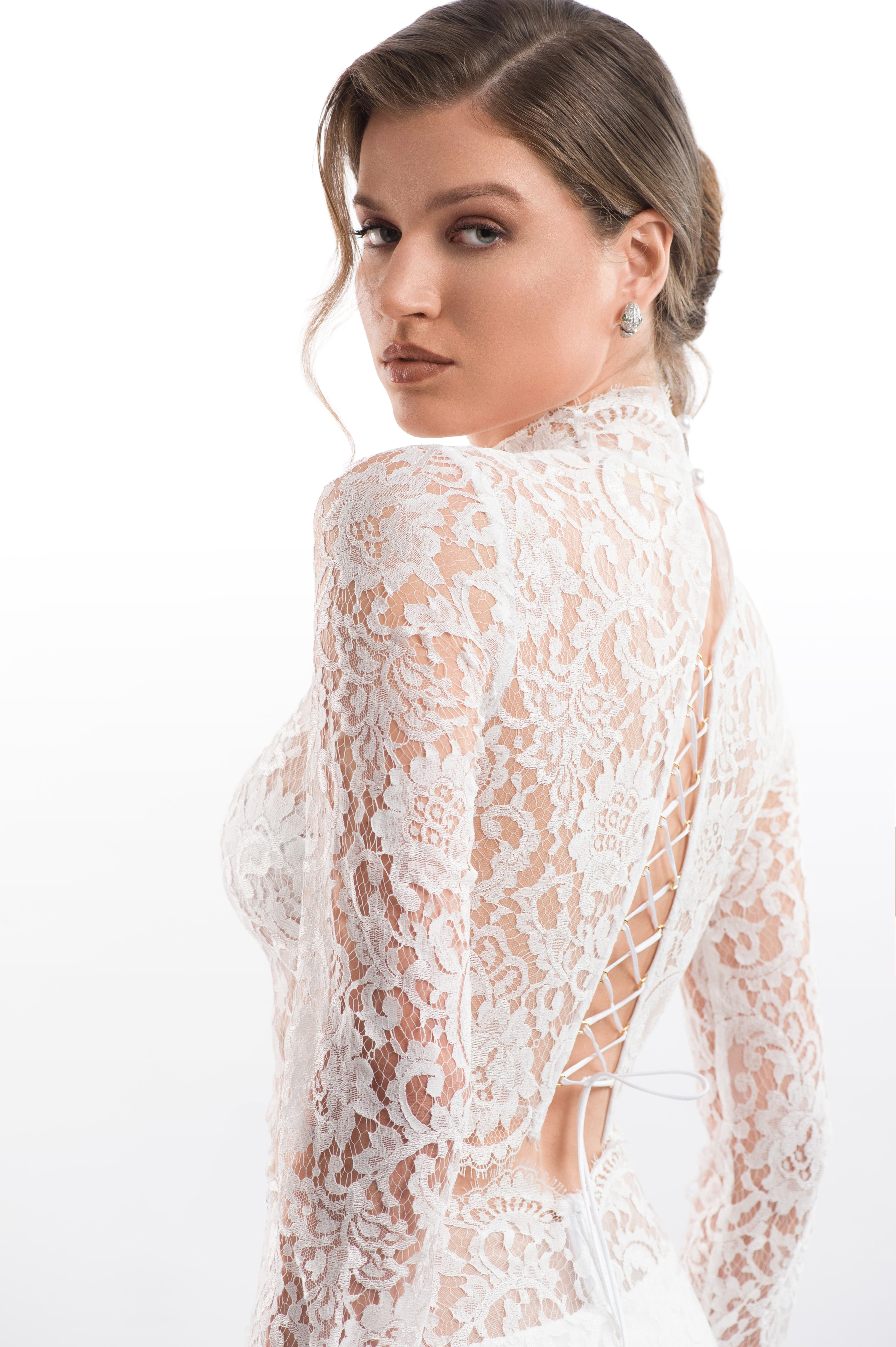 IMROSKA LACE BLOUSE