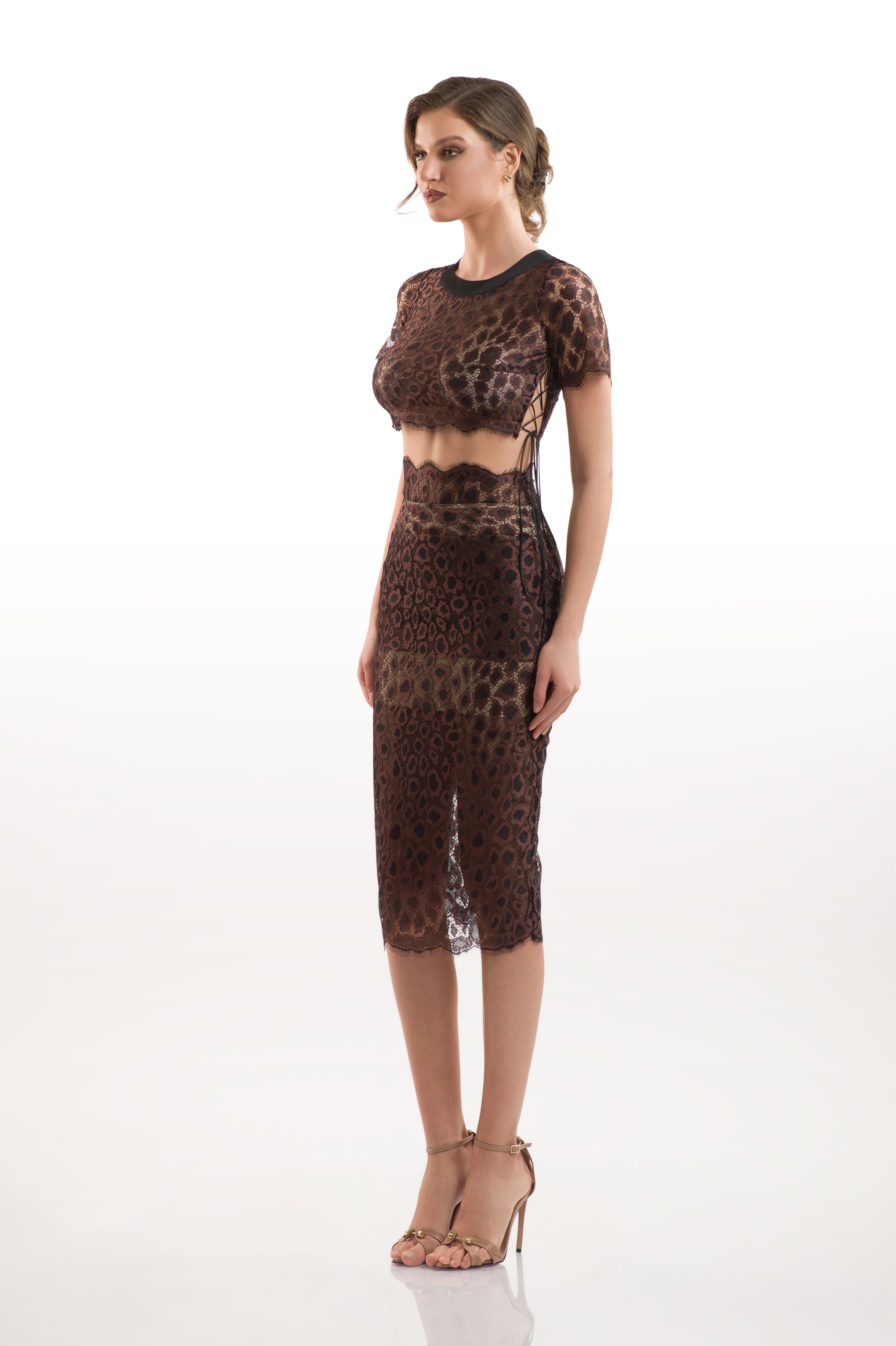 NOIR CHOCOLAT BLOUSE